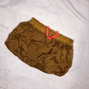 J.Crew Crewcuts NWT Gold Metallic Stripes Balloon Skirt size 2(XXS)